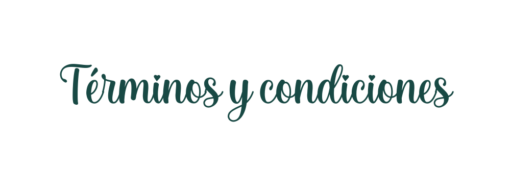 Términos y condiciones